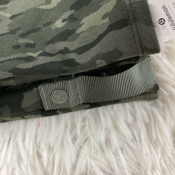 Lululemon Vinyasa Scarf *Cotton Evergreen Camo Green Multi - Picture 2 of 4